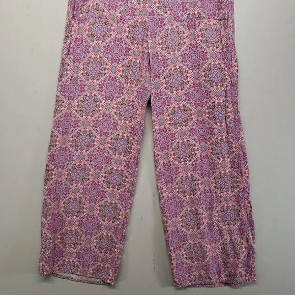 Matilda Jane Live To Be Spoiled XS Wide Leg Pants Boho Hippie Paisley Whimsical - Picture 15 of 16